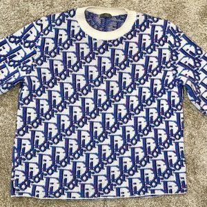 Dior Oblique Wool & Cashmere Knit Sweater